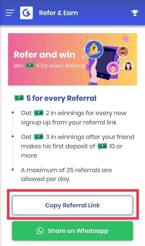 gamezop refer and earn