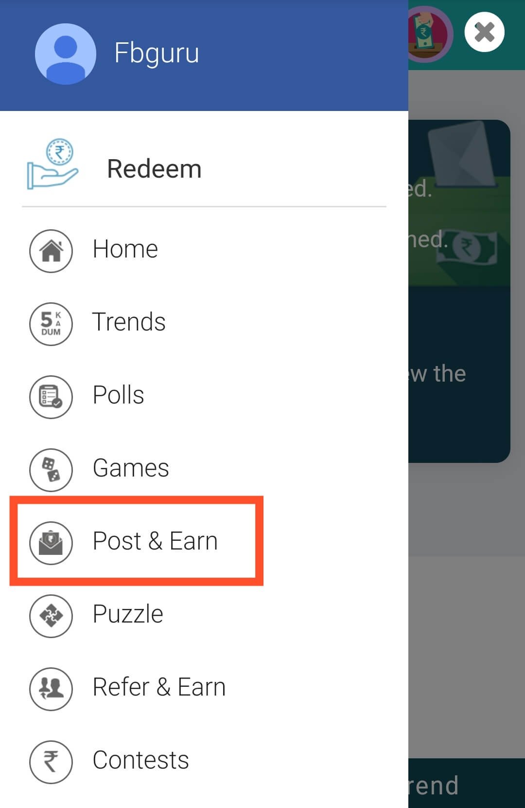 Post and Earn