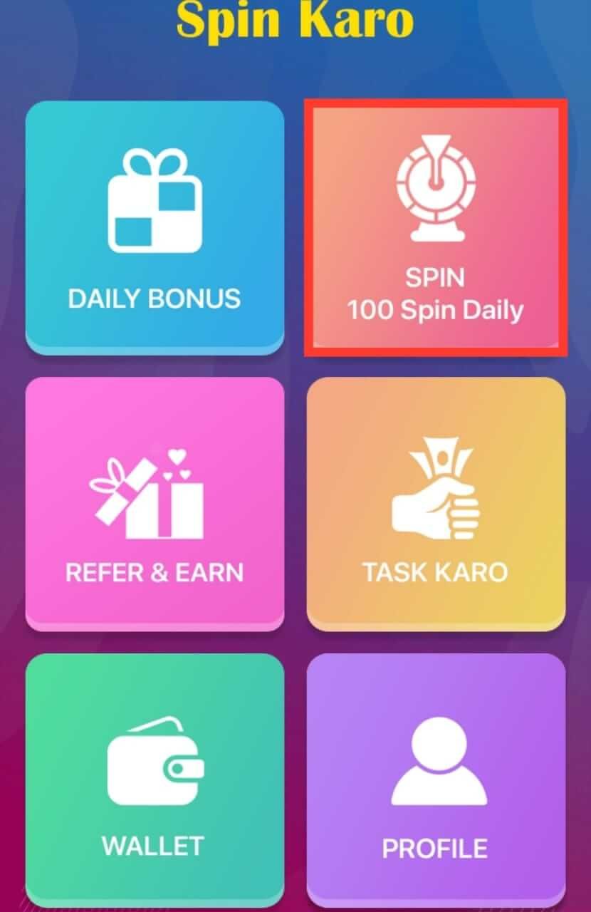 Spin and Win 100 Coins